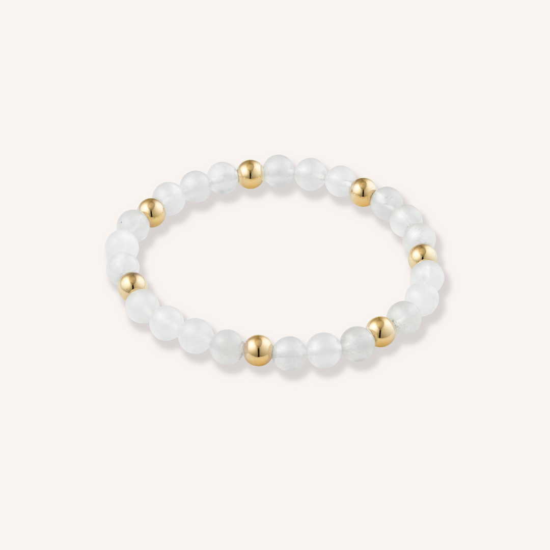 14K Gold Filled Gilda Bracelet with Natural Gemstones