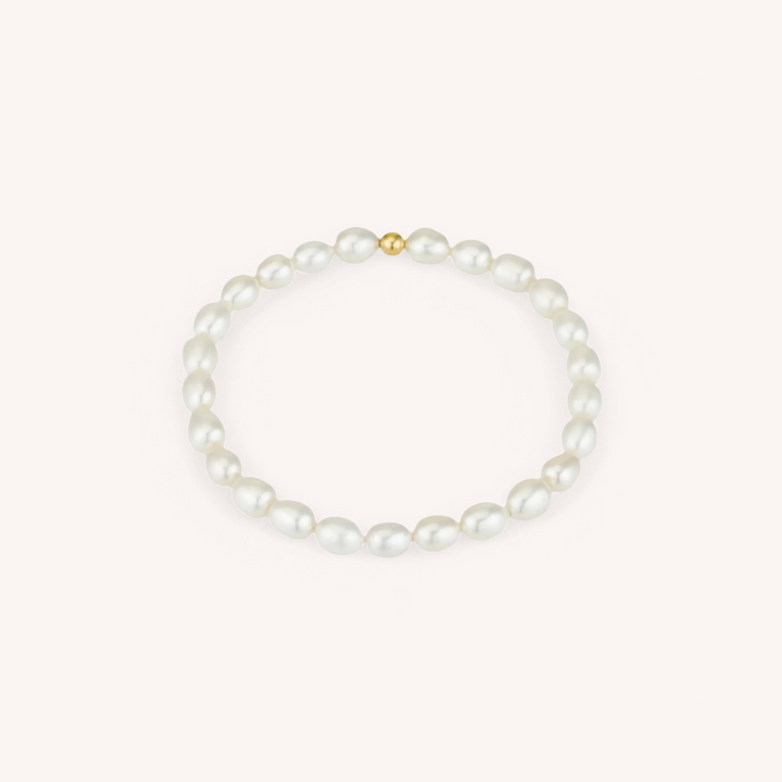 14K Gold Filled Luna Freshwater Pearl Bracelet