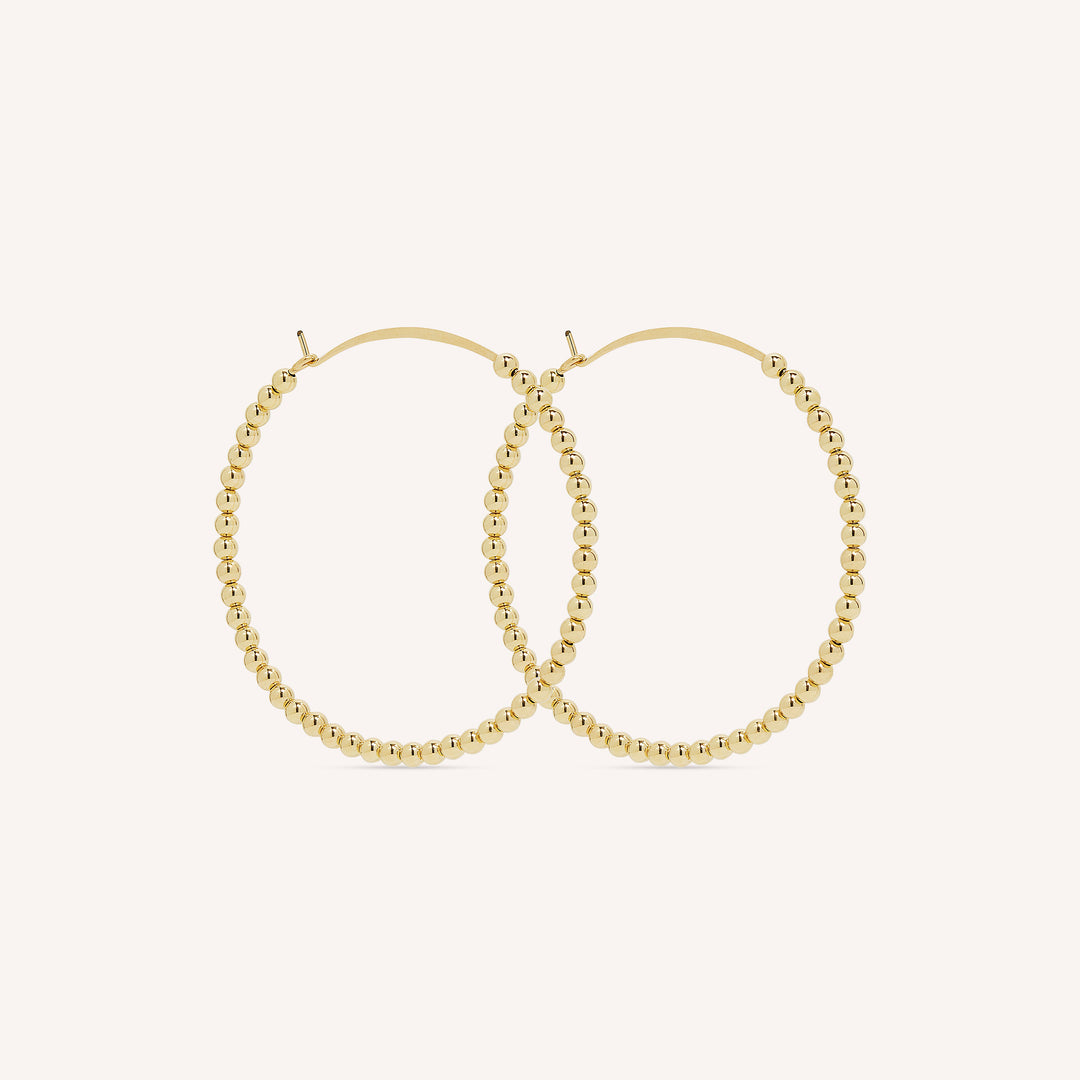 14K Gold Filled Gilda Hoop Earrings