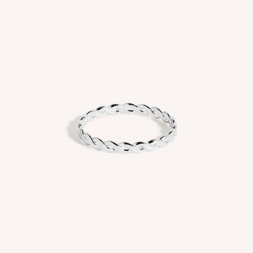 925 Sterling Silver Callie Stacking Ring