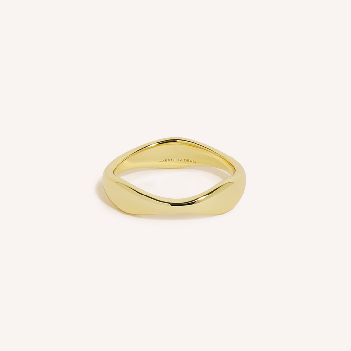 14K Gold Vermeil Organica Ring
