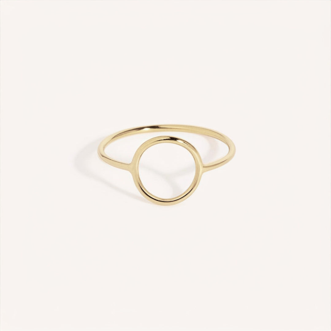 14K Gold Filled Aerin stacking ring demi-fine jewellery by Margot Georgia