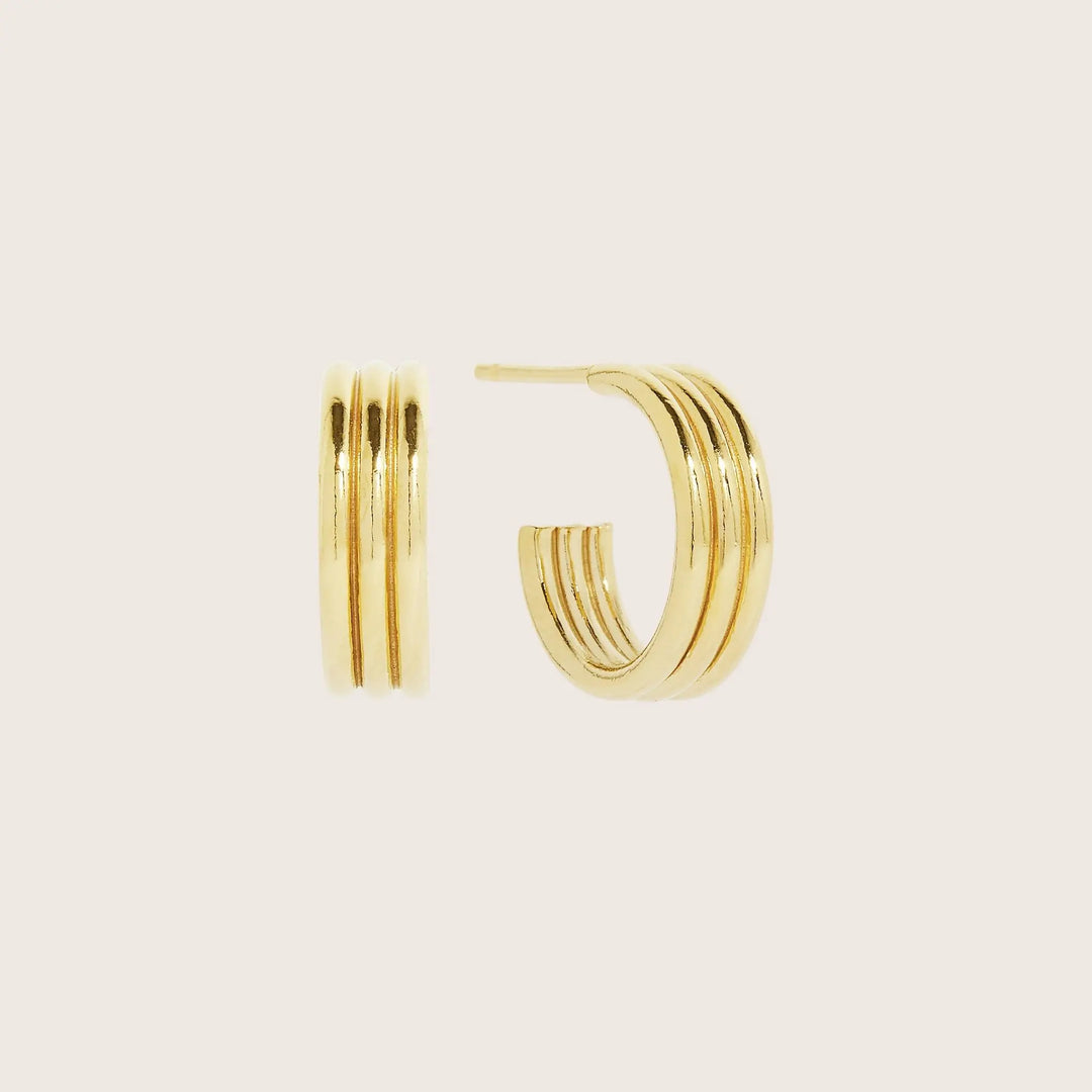 14K Gold Filled Alethea earrings - demi-fine jewellery by Margot Georgia