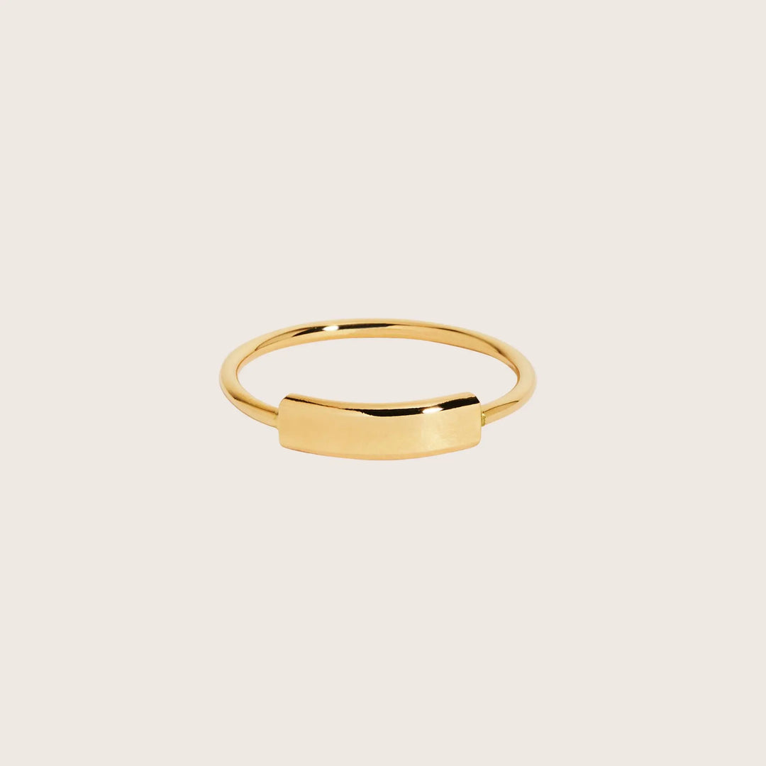 14K Gold Filled Dea stacking ring