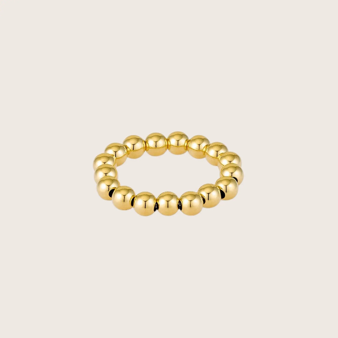 14K Gold Filled Gilda stacking ring 5mm bead ball size