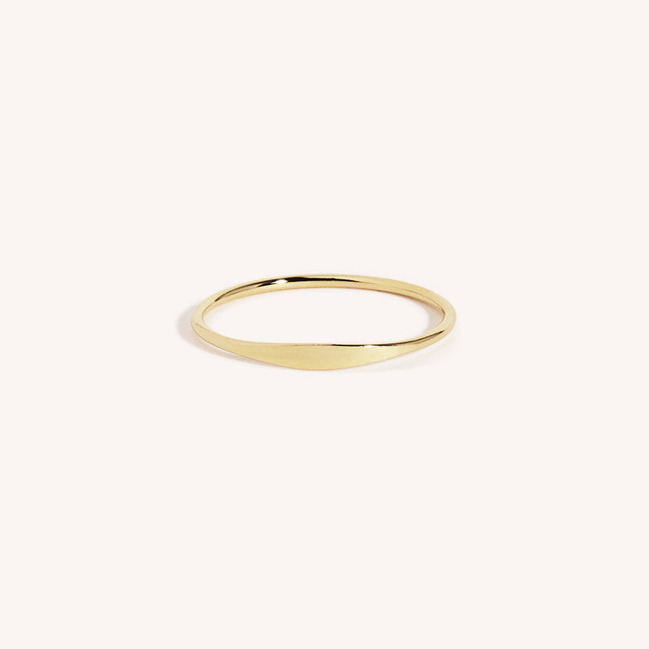 14K Gold Filled Kelsi stacking ring demi-fine jewellery by Margot Georgia
