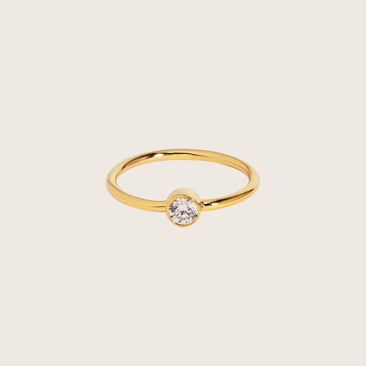 14K Gold Filled Kyza stacking ring - demi-fine jewellery by Margot Georgia