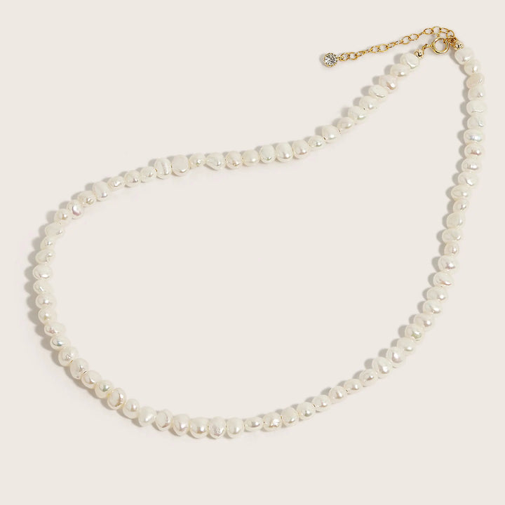14K Gold Filled Lachelle baroque pearl necklace - demi-fine jewellery by Margot Georgia
