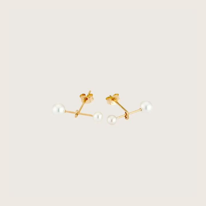 14K Gold Filled Inci Baton earrings - demi-fine jewellery by Margot Georgia