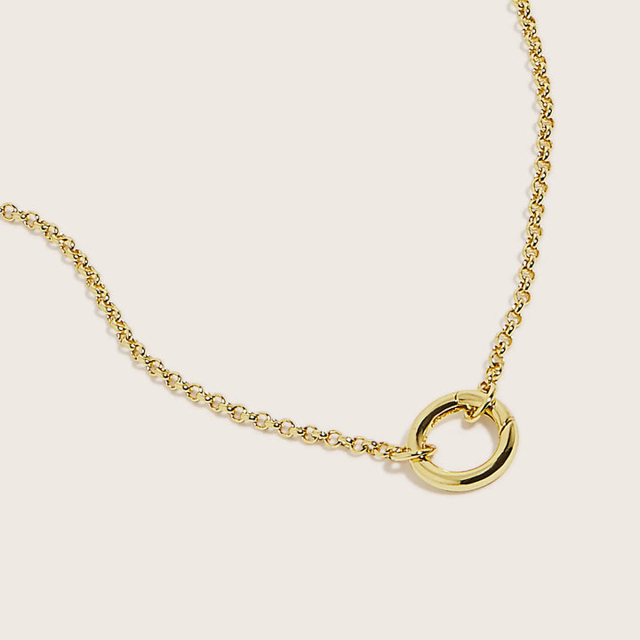 14K Gold Vermeil Amara CharmEdit necklace - demi-fine jewellery by Margot Georgia