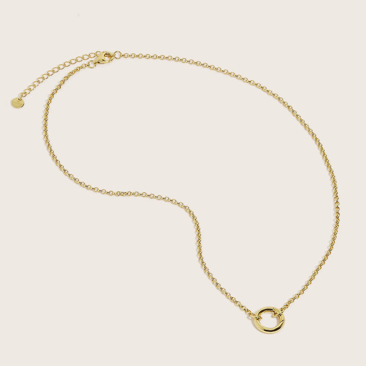 14K Gold Vermei Amara CharmEdit necklace - demi-fine jewellery by Margot Georgia