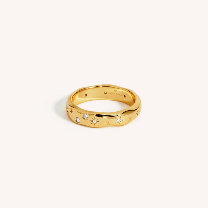 18K Gold Vermeil Stargazing Ring