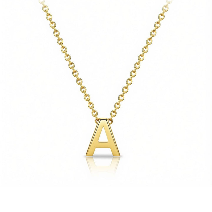 18K Gold Plated Letter Necklace