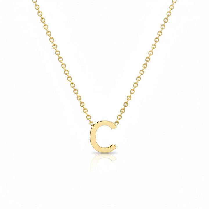 18K Gold Plated Letter Necklace