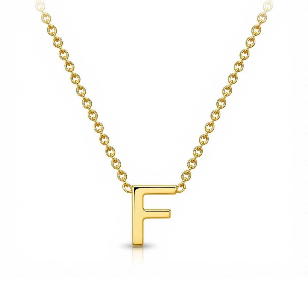18K Gold Plated Letter Necklace