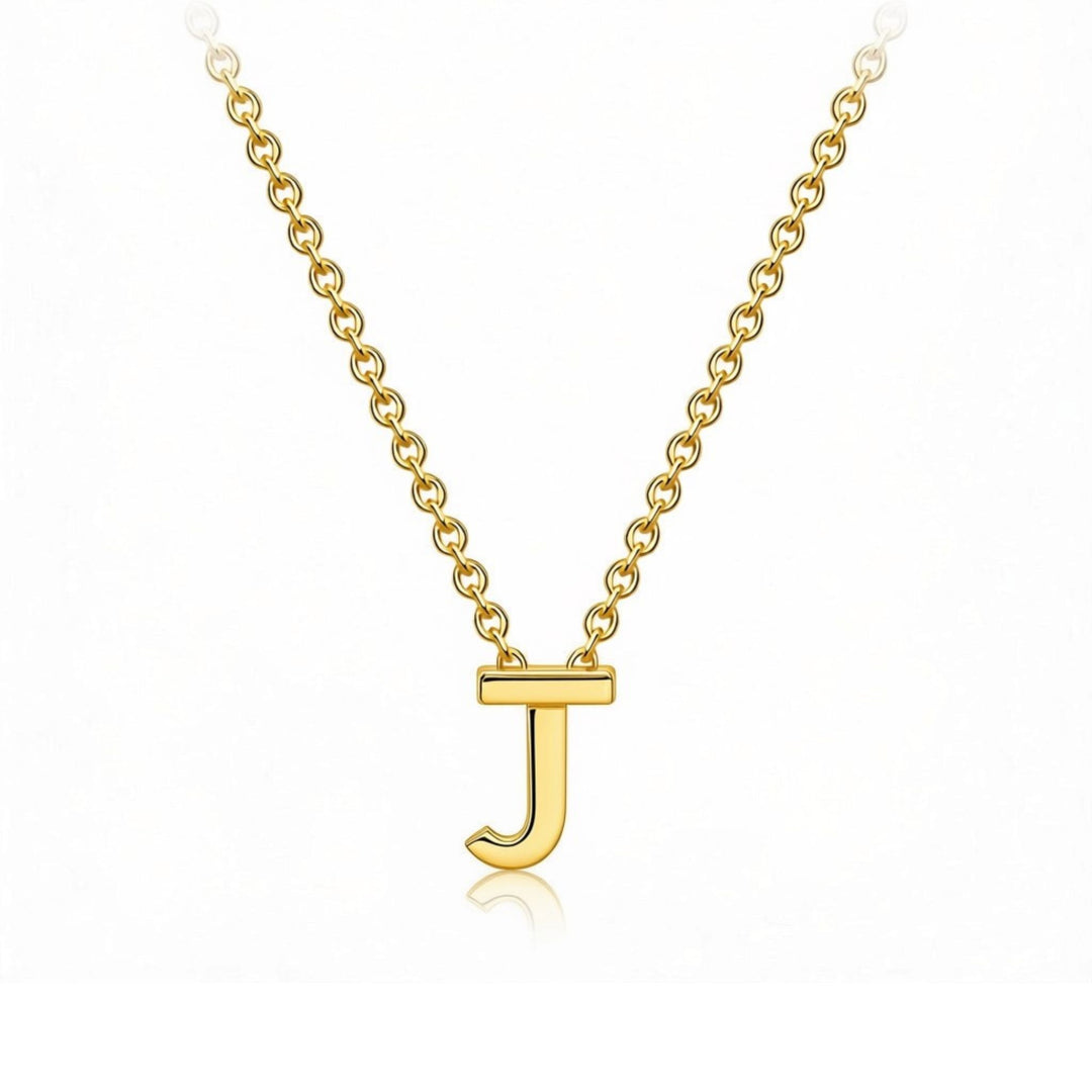 18K Gold Plated Letter Necklace