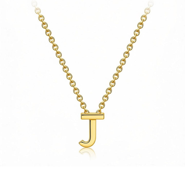 18K Gold Plated Letter Necklace