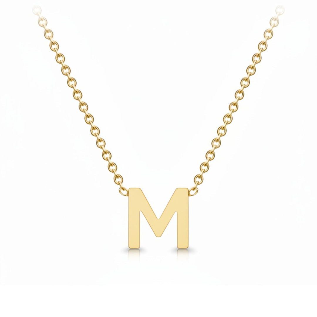 18K Gold Plated Letter Necklace