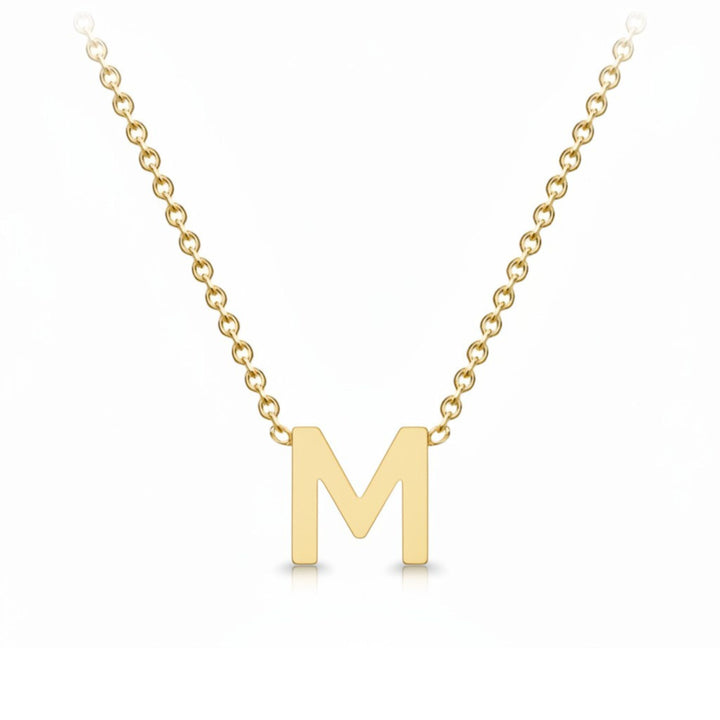 18K Gold Plated Letter Necklace