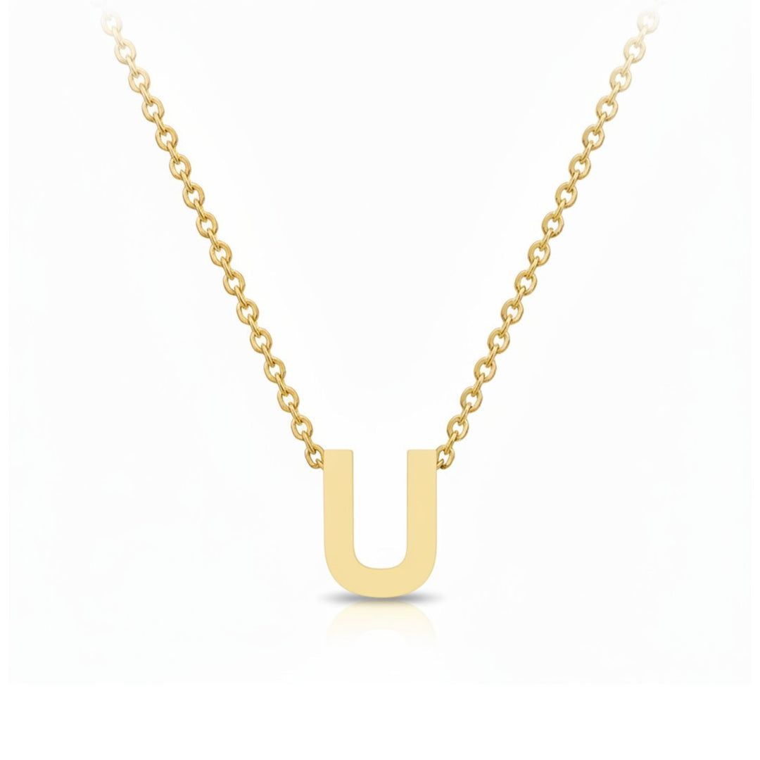 18K Gold Plated Letter Necklace
