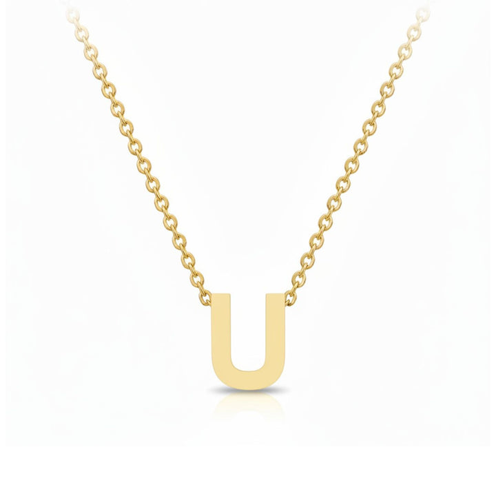 18K Gold Plated Letter Necklace