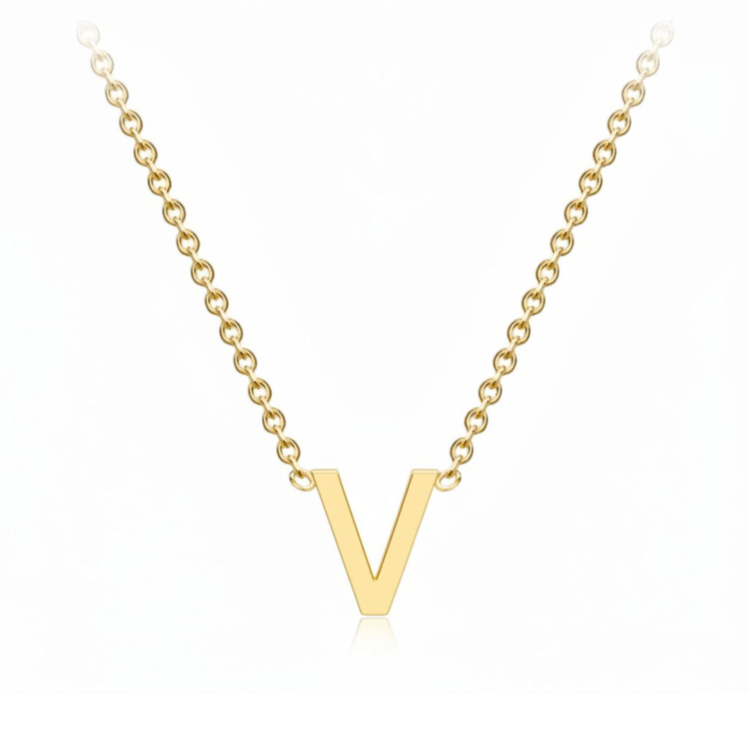 18K Gold Plated Letter Necklace