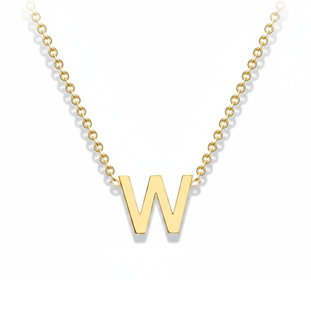 18K Gold Plated Letter Necklace