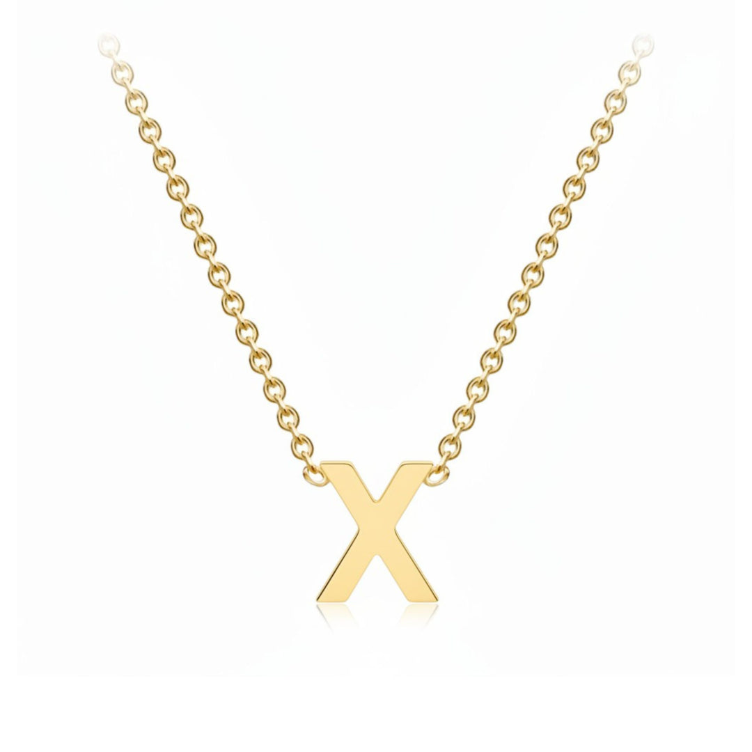 18K Gold Plated Letter Necklace