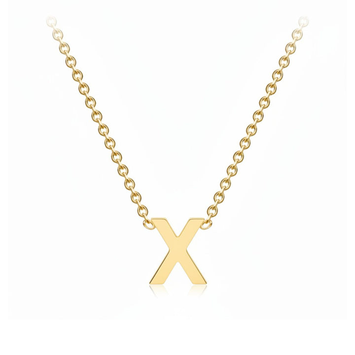 18K Gold Plated Letter Necklace