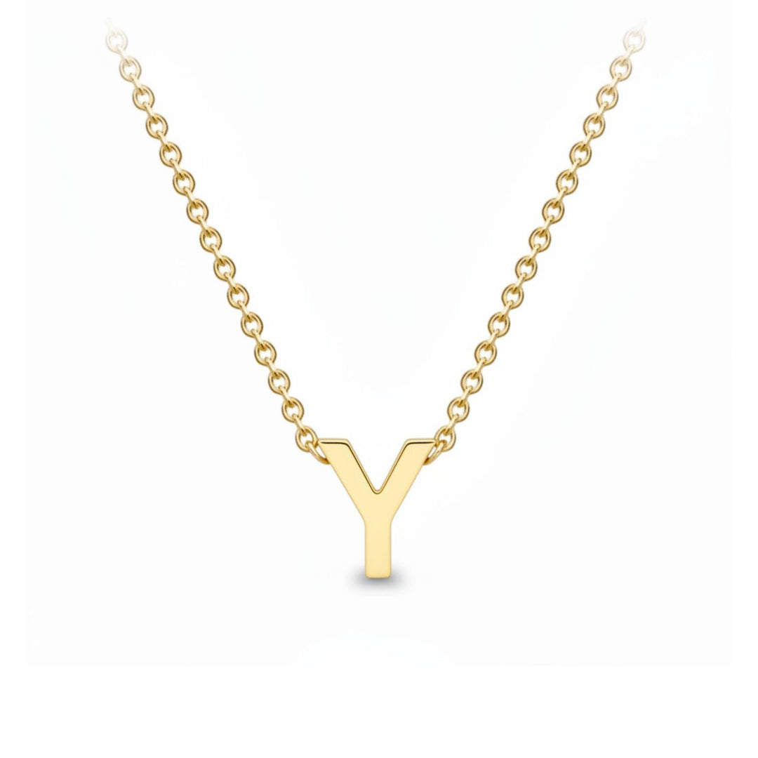 18K Gold Plated Letter Necklace