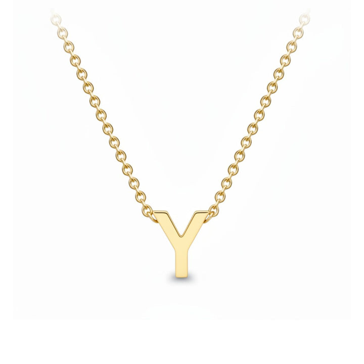 18K Gold Plated Letter Necklace