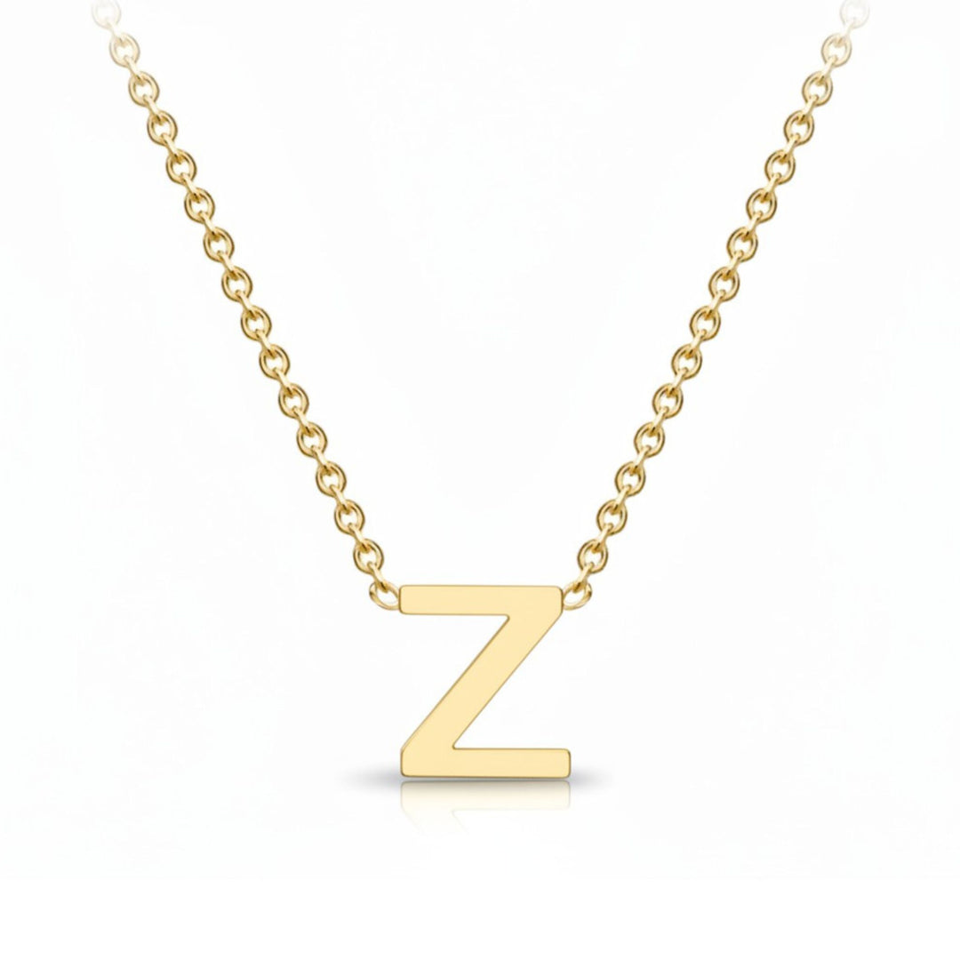 18K Gold Plated Letter Necklace