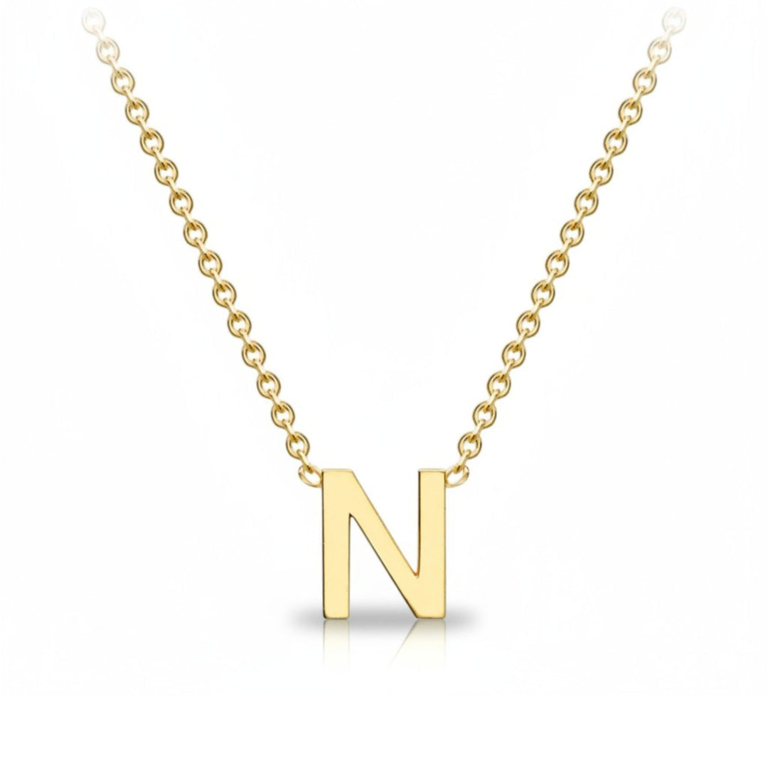 18K Gold Plated Letter Necklace