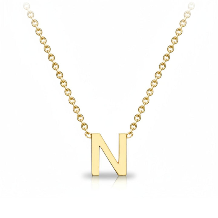 18K Gold Plated Letter Necklace