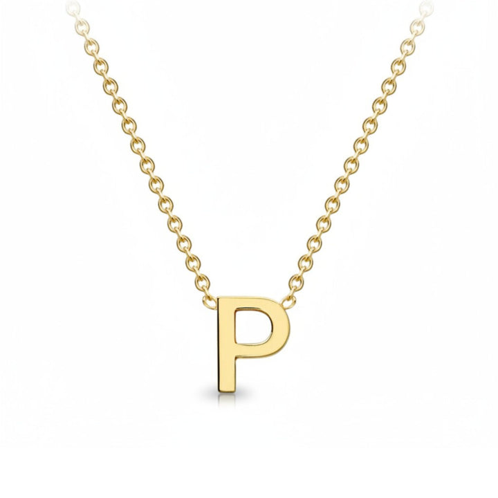 18K Gold Plated Letter Necklace