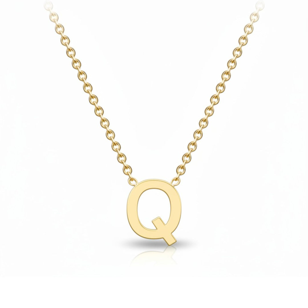18K Gold Plated Letter Necklace