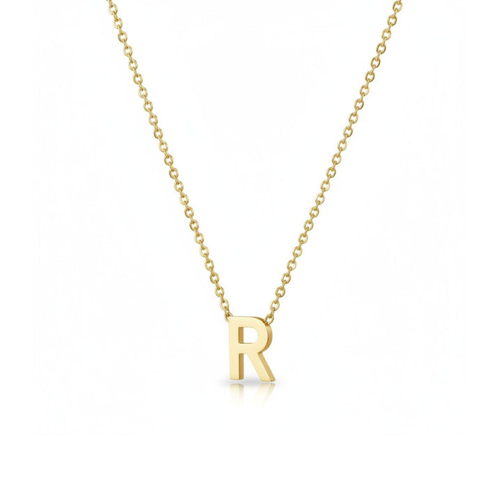 18K Gold Plated Letter Necklace
