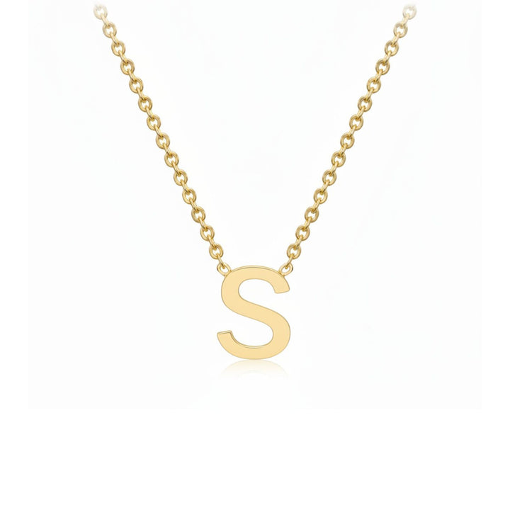 18K Gold Plated Letter Necklace