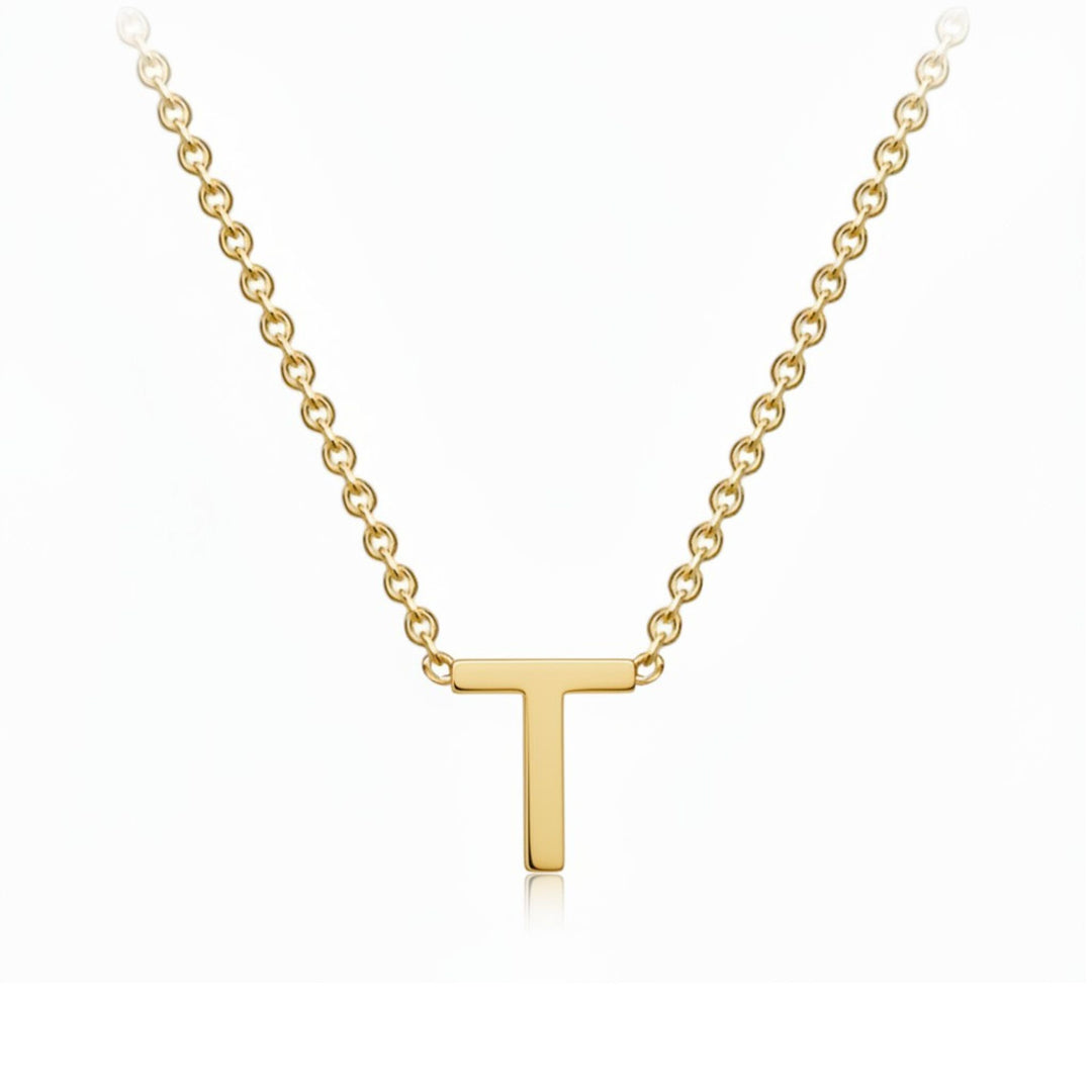 18K Gold Plated Letter Necklace