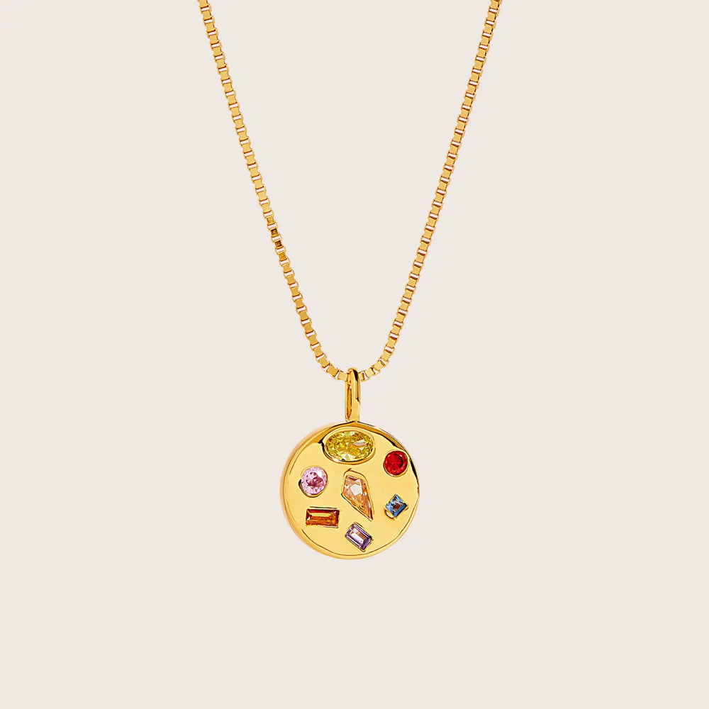 18K Gold Vermeil Candy Luxe pendant necklace - demi-fine jewellery by Margot Georgia