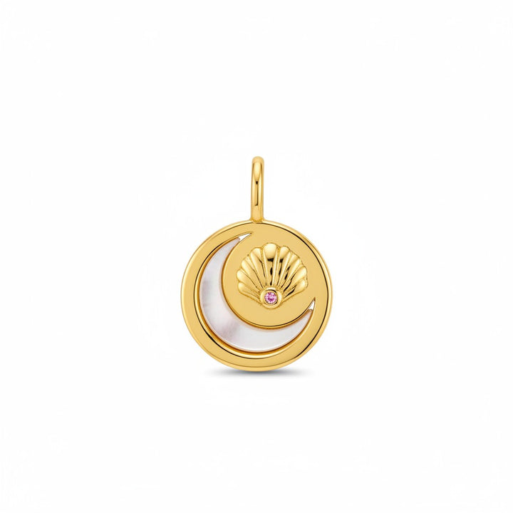 Luna Tide Pendant – 18K Gold Vermeil