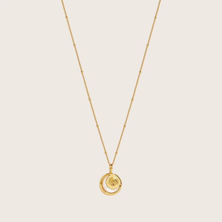 18K Gold Vermeil Mahsa pendant necklace - demi-fine jewellery by Margot Georgia