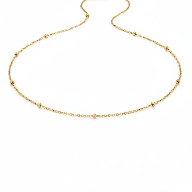 Satellite Necklace – 18K Gold Vermeil