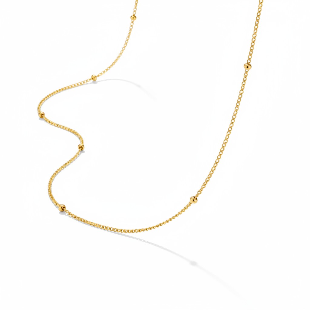Satellite Necklace – 18K Gold Vermeil