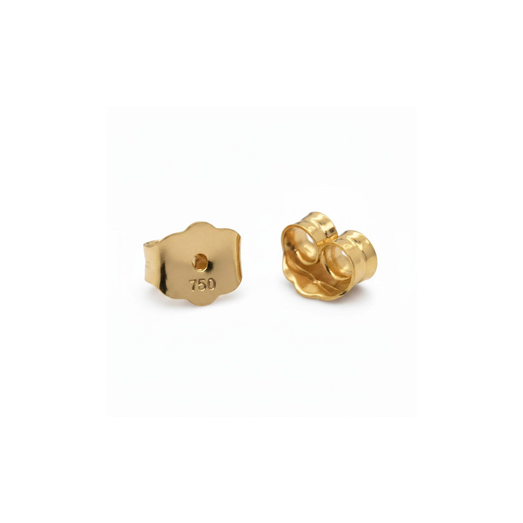 Aurelia Petite Gold Ball Studs - 18K Solid Gold