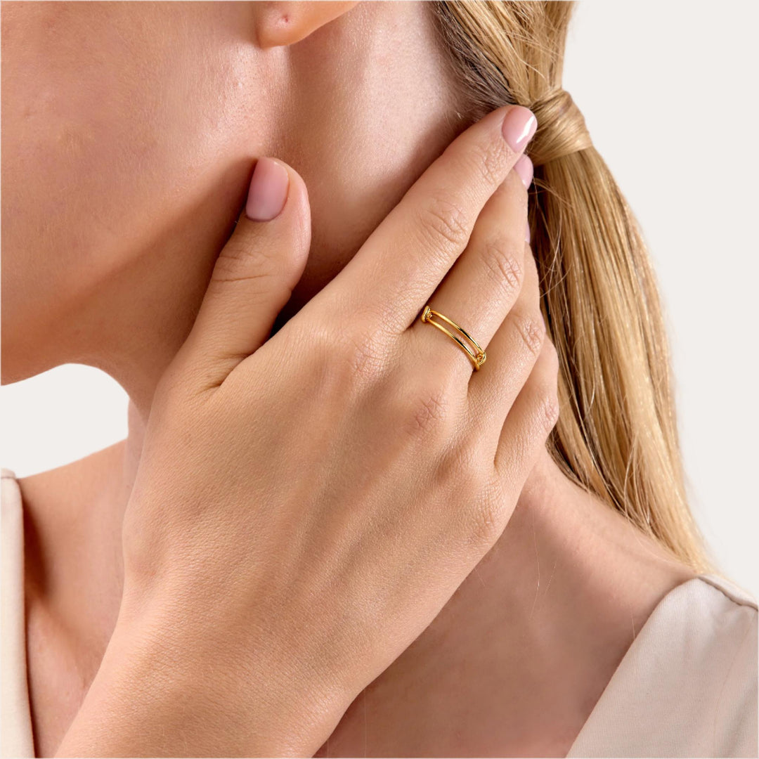 14K Gold Filled Mae Stacking Ring