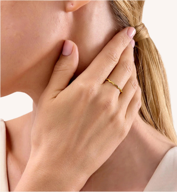 14K Gold Filled Gal Stacking Ring