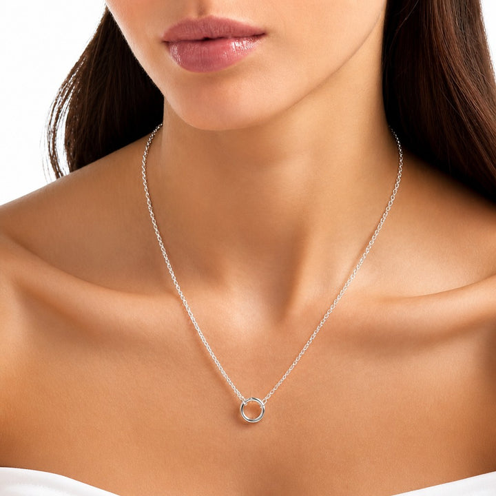 925 Sterling Silver Amara CharmEdit Necklace
