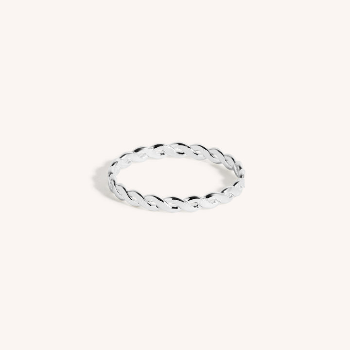 925 Sterling Silver Callie stacking ring - demi-fine jewellery by Margot Georgia