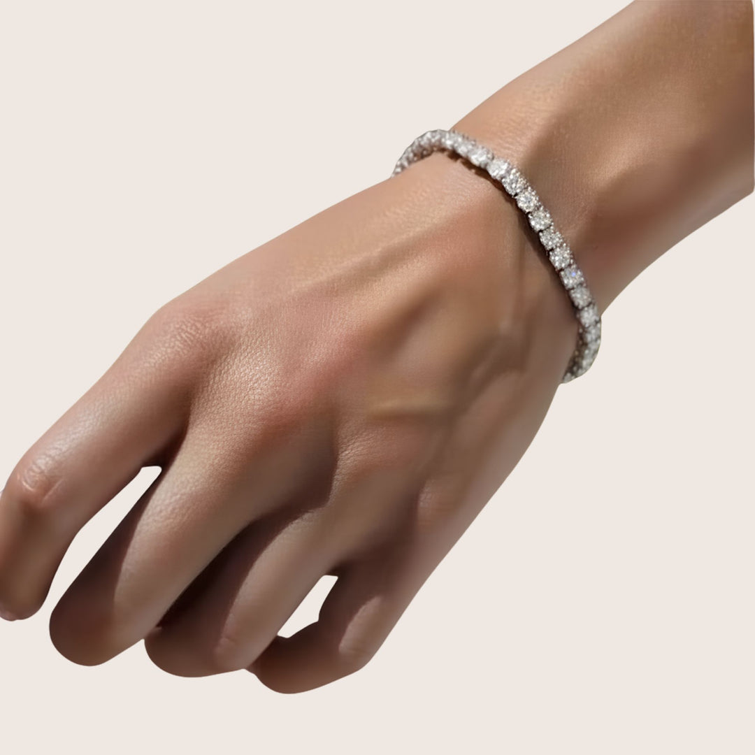 925 Sterling Silver Tennis Bracelet